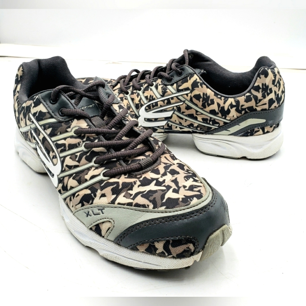 Spira Mens 8 Duck Dynasty Slate Camo Running Sneaker Lowtop Limited Edition XLT